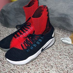 NIKE HYPERDUNK Men's Athletic Sneakers 2016 OLIMPICS USA Navy Blue Size 12 Men’s